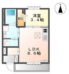 ヴェルドールＡの物件間取画像